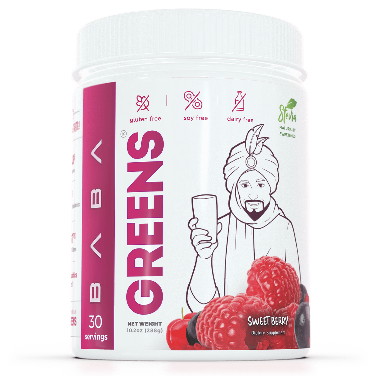 Baba Greens - Sweet Berry - 10.2oz