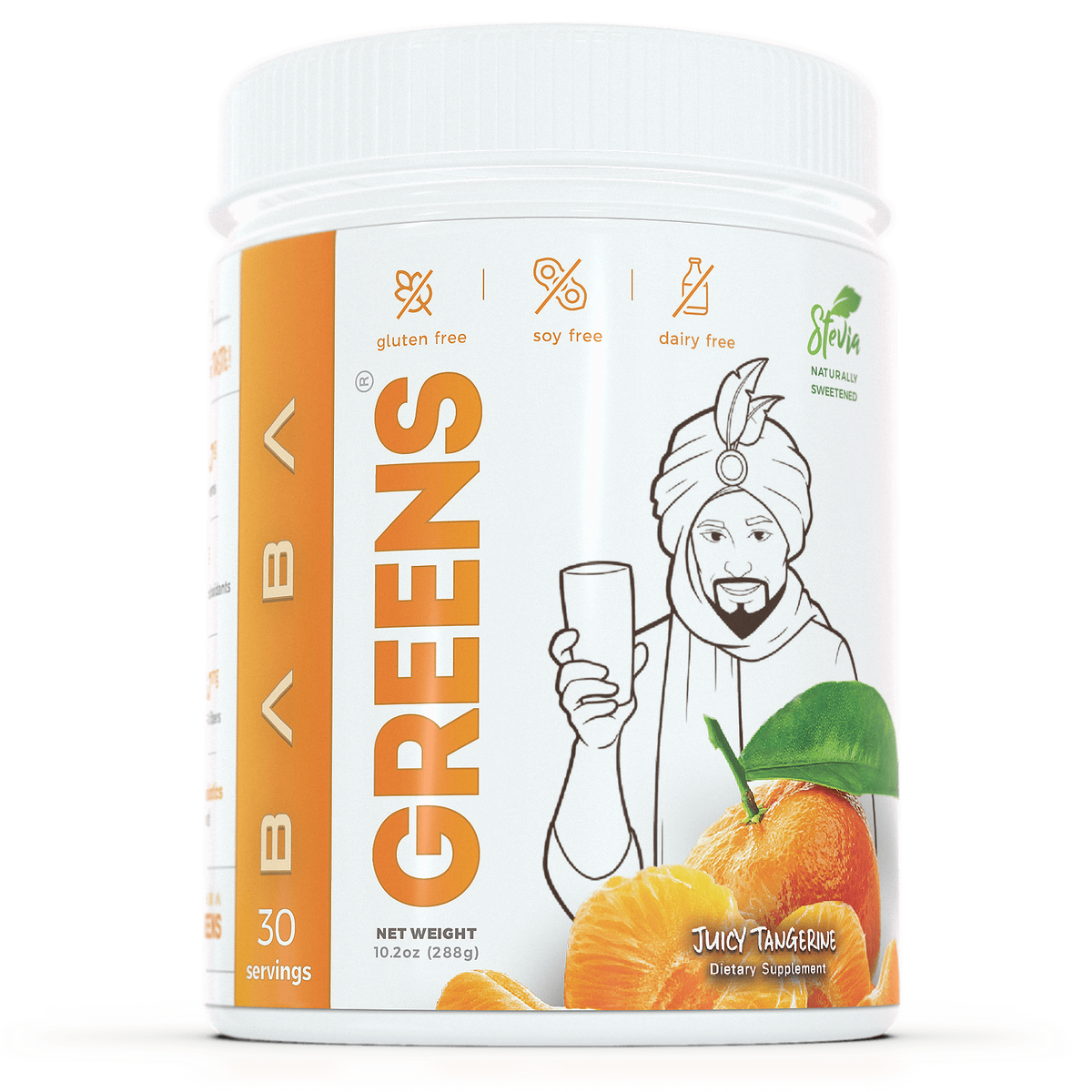 Baba Greens - Juicy Tangerine - 10.2oz