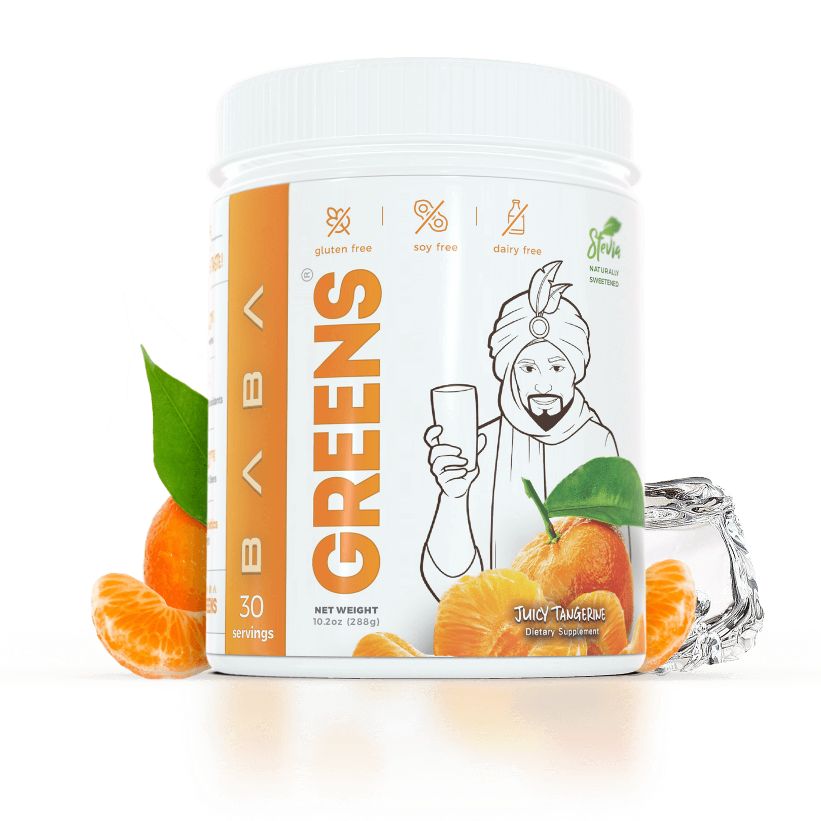 Baba Greens - Juicy Tangerine - 10.2oz 